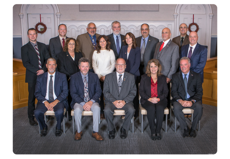 Photo of Legislators and County Administration